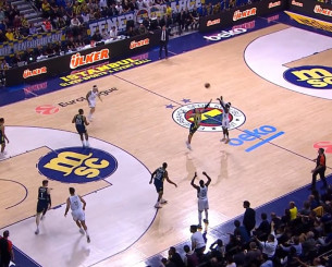 Τι έβαλε: Το ασύλληπτο τρίποντο του Ναν από... το ΟΑΚΑ κόντρα στη Φενέρμπαχτσε (video)