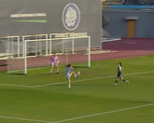 Τρομερό γκολ της 17χρονης Αργυρίου του ΠΑΟΚ στο ντέρμπι με τον Παναθηναϊκό (video)