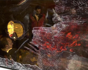 Σκηνές τρόμου: Οπαδοί της Μπούρσασπορ πετροβόλησαν το πούλμαν της Γαλατασαράι (video)