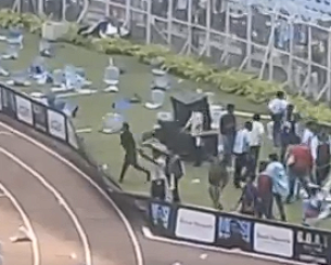 Σκηνές χάους στην περιοδεία του Μέσι στην Ινδία (video)