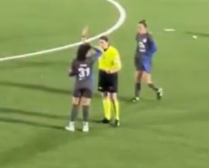 Απίστευτο περιστατικό: Οπαδός είπε σε διαιτήτρια «πήγαινε σπίτι να πλύνεις τα πιάτα» (video)