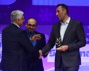 Τιμήθηκε από τον ΠΣΑΤ η Εθνική ομάδα μπάσκετ για το χάλκινο μετάλλιο στο Eurobasket (video)