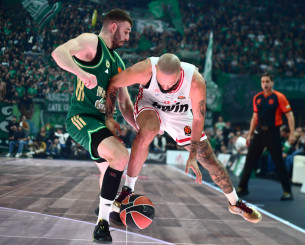 Ο Φουρνιέ είχε 0 πόντους και 0/5 σουτ στο πρώτο ημίχρονο κόντρα στον Παναθηναϊκό