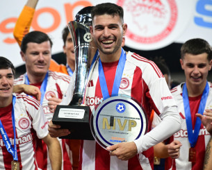 Ο Καλογερόπουλος αναδείχθηκε MVP του Super Cup