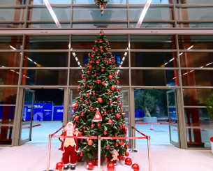 Το Χριστουγεννιάτικο «Γ. Καραϊσκάκης» (photos)