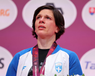 Η Μαρία Πρεβολαράκη στις κορυφαίες στιγμές της παγκόσμιας πάλης (photo)