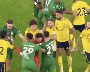 Απίθανο σκηνικό: Ο Ζοάο Φέλιξ δέχτηκε χαστούκι μετά την λήξη αγώνα (video)