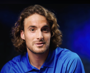 Απίθανο βίντεο - Ο Τσιτσιπάς έβαλε αντηλιακό για προστασία, αλλά κάτι δεν πήγε πολύ καλά