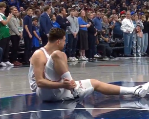Ο Σενγκούν γύρισε το πόδι του κι αποχώρησε μετά από 64 δευτερόλεπτα στο Μάβερικς - Ρόκετς (video)