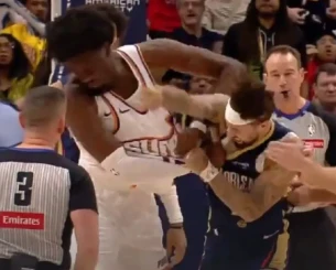 Μπουνιές ανάμεσα στον Χοσέ Αλβαράδο και τον Μαρκ Γουίλιαμς (video)