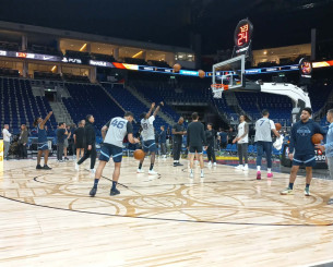 Το Athletiko στις προπονήσεις Ορλάντο Μάτζικ και Μέμφις Γκρίζλις στο Βερολίνο