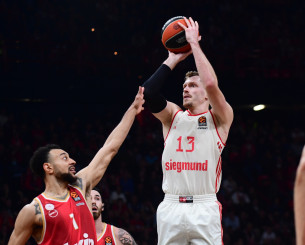 EuroLeague: MVP της 20ης αγωνιστικής ο «καυτός» Αντρέας Ομπστ