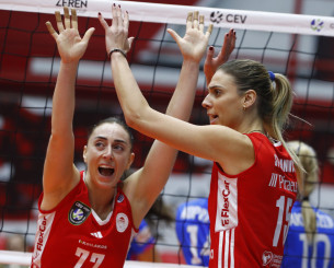 Με ανατροπή στον Ρέντη ο Ολυμπιακός πήρε τη 2η νίκη του στο CEV Champions League