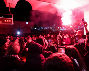 Αποθεωτική υποδοχή του ΟΦΗ στο Ηράκλειο (photo)