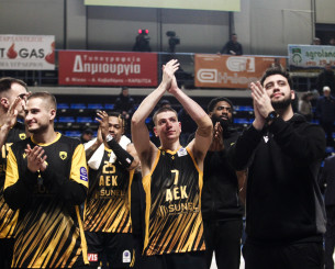 Για την ΑΕΚ η οκτάδα του BCL περνάει από τη Sunel Arena