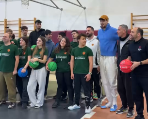 Χουάντσο και Σαμοντούροφ προπονήθηκαν με τα παιδιά του προγράμματος One Team