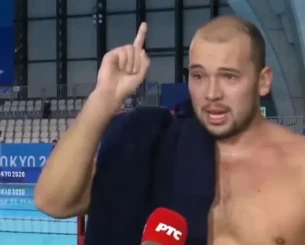 Σέρβος πολίστας ξέσπασε με δάκρυα στα μάτια κατά Έλληνα διαιτητή: «Υπάρχει Θεός και βλέπει!» (video)