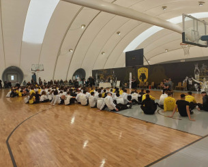 Η AEK BC Academy έκοψε την πρωτοχρονιάτικη πίτα της με το βλέμμα στο μέλλον