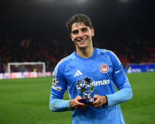 «Τζολάκης ο Superman»: Στην καλύτερη ενδεκάδα της 7ης αγωνιστικής του Champions League