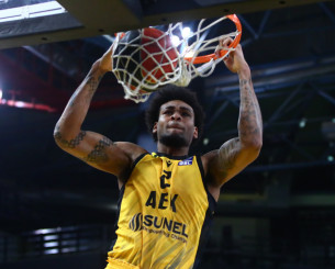 Οι νέοι... συστήθηκαν: Τι έκαναν Νάναλι, Μπράουν, Φίζελ στο ντεμπούτο τους στην Stoiximan GBL με την ΑΕΚ