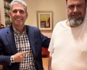 Ο ατζέντης του Αντρέ Λουίζ μαζί με τον Μαρινάκη: «Ευχαριστούμε για όλα κύριε πρόεδρε»