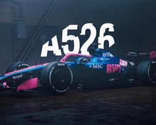 Το ανανεωμένο livery της Alpine για τη νέα σεζόν της F1