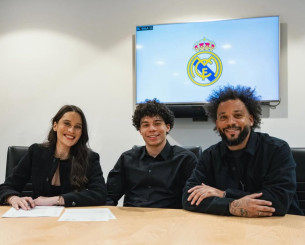 Ο 16χρονος γιος του Μαρσέλο Άλβες, Ένζο υπέγραψε στη Ρεάλ Μαδρίτης