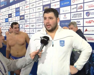 Κάκαρης: «Είμαστε όλοι πολύ χαρούμενοι, αλλά δεν είχαμε το χάλκινο ως πρώτο στόχο μας» (video)