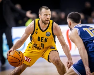 Στην Team of the Week του BCL ο Λεκαβίτσιους της ΑΕΚ