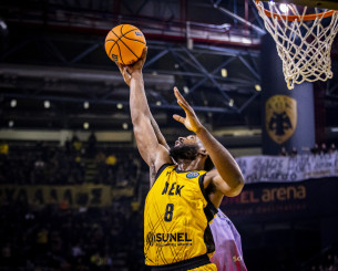 Η ΑΕΚ έβαλε τέλος σε αήττητο 3,5 μηνών της Άλμπα Βερολίνου στο BCL