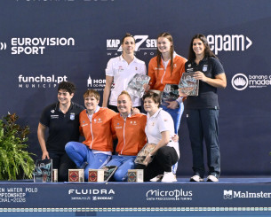 Μυριοκεφαλιτάκη και Ξενάκη στην κορυφαία επτάδα του Ευρωπαϊκού πόλο γυναικών