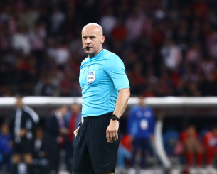 Ο Μαρτσίνιακ στο παιχνίδι του Παναθηναϊκού με την Μπέτις