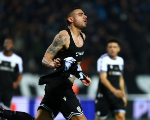 Το 1-0 του ΠΑΟΚ ο Γιακουμάκης από σέντρα του Χατσίδη (video)