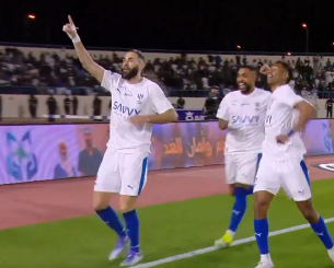 Η επίδειξη του Μπενζεμά: Χατ τρικ στο ντεμπούτο του με την Αλ Χιλάλ μετά το σκάνδαλο της Σαουδικής Αραβίας