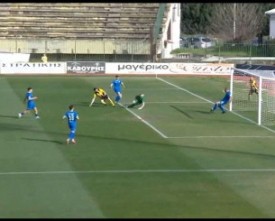 Απίθανη χαμένη ευκαιρία της Αναγέννησης Καρδίτσας σε κενή εστία (video)