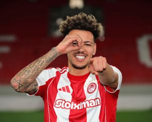 Κλέιτον: «Ανυπομονώ να βάλω γκολ και να νιώσω την "καυτή" ατμόσφαιρα των οπαδών του Ολυμπιακού»