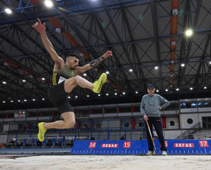 Μεγάλο άλμα στην Παιανία και πιο κοντά στο Παγκόσμιο κλειστού ο Πανταζής