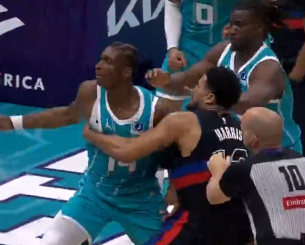 Τo NBA ανακοίνωσε τις ποινές όσων ενεπλάκησαν στο επεισόδιο του Χόρνετς - Πίστονς