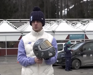 Σκάνδαλο στους Χειμερινούς Ολυμπιακούς Αγώνες: Ουκρανός αθλητής αποκλείστηκε λόγω του κράνους του