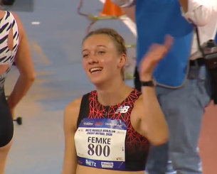 Ενθαρρυντικό το ντεμπούτο της Φέμκε Μπολ στα 800μ στο Μετς