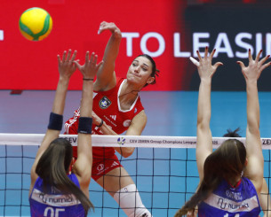 Ο Ολυμπιακός ηττήθηκε από τη Βέρο Μιλάνο στο πρώτο ματς των play-offs του CEV Champions League