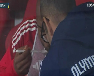 Ο λόγος που ο Ελ Κααμπί στις 18:10 έφαγε κολατσιό στον πάγκο - Λίγα λεπτά μετά μπήκε στο ματς