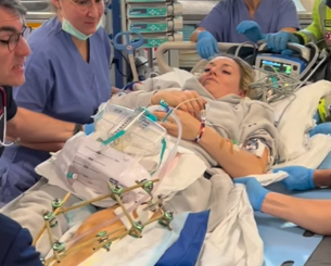 Η συγκινητική αντίδραση της Λίντσεϊ Βον μετά το εξιτήριο: «Το πόδι μου είναι κομματιασμένο»