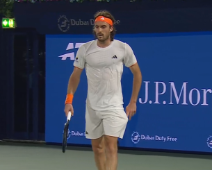 Πρεμιέρα για Τσιτσιπά με ήττα στο Ντουμπάι και μεγάλη βαθμολογική «κάθοδος» (video)