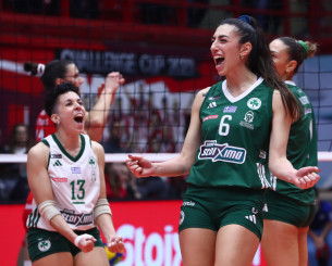 Ο Παναθηναϊκός παραμένει στην κορυφή της Volley League Γυναικών