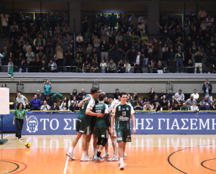 Sold out ο πρώτος ημιτελικός του Παναθηναϊκού με τον Ολυμπιακό στο Μετς για τη Volley League