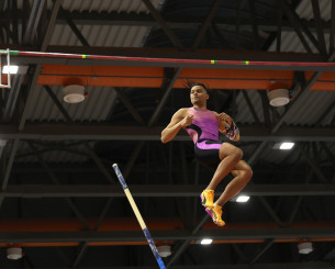 Stoiximan Πανελλήνιο Πρωτάθλημα κλειστού: Δοκίμασε δύο φορές για παγκόσμιο ρεκόρ ο Καραλής