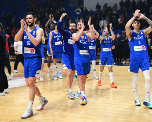 Η Εθνική μπάσκετ ανέβηκε μία θέση στην παγκόσμια κατάταξη της FIBA