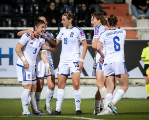 Η Εθνική Γυναικών νίκησε τα Νησιά Φερόε και έκανε το 3/3 στα προκριματικά του Μουντιάλ