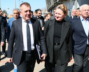 Βρούτσης σε Γκοντσάροβα και αντιπροσωπεία ΠΑΟΚ: «Καλώς ορίσατε πλέον σπίτι σας»